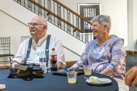 Kesselring honored for decades of Red Cross service